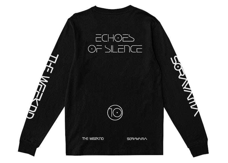 Hajime Sorayama x The Weeknd Echoes Of Silence Longsleeve Black