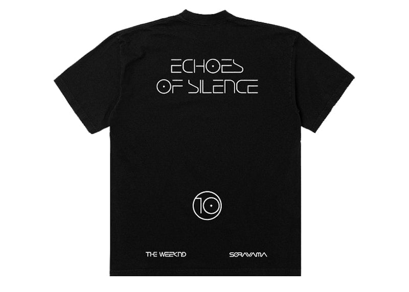 Hajime Sorayama x The Weeknd Echoes Of Silence XO Logo Tee Black