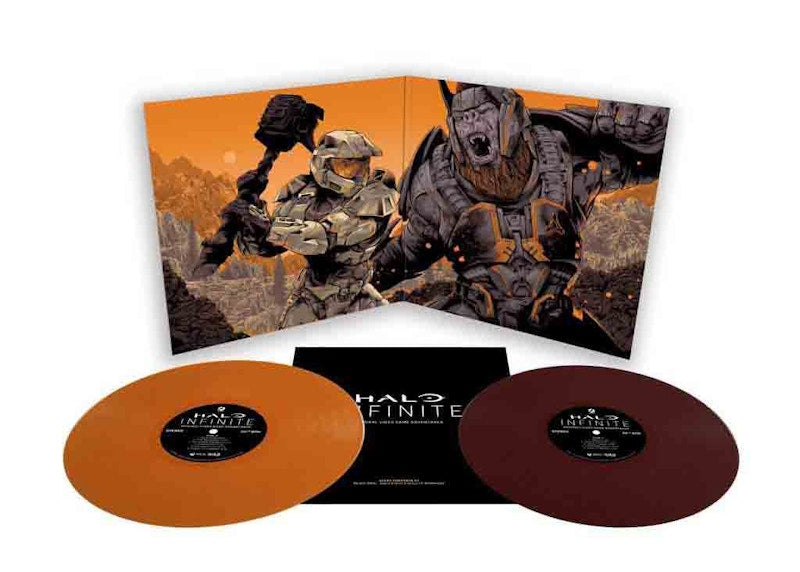 Halo Original Video Game Soundtrack 2XLP Vinyl Orange/Red
