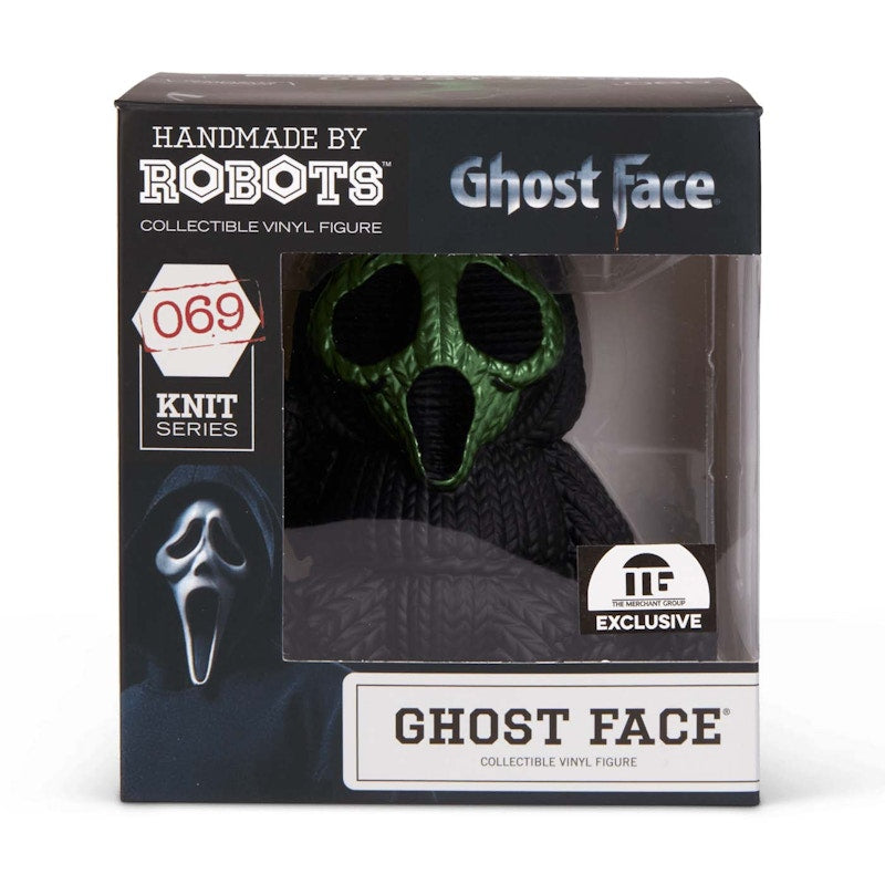 Handmade By Robots Ghost Face The Merchant Group Exclusive Vinyl Figure Green
