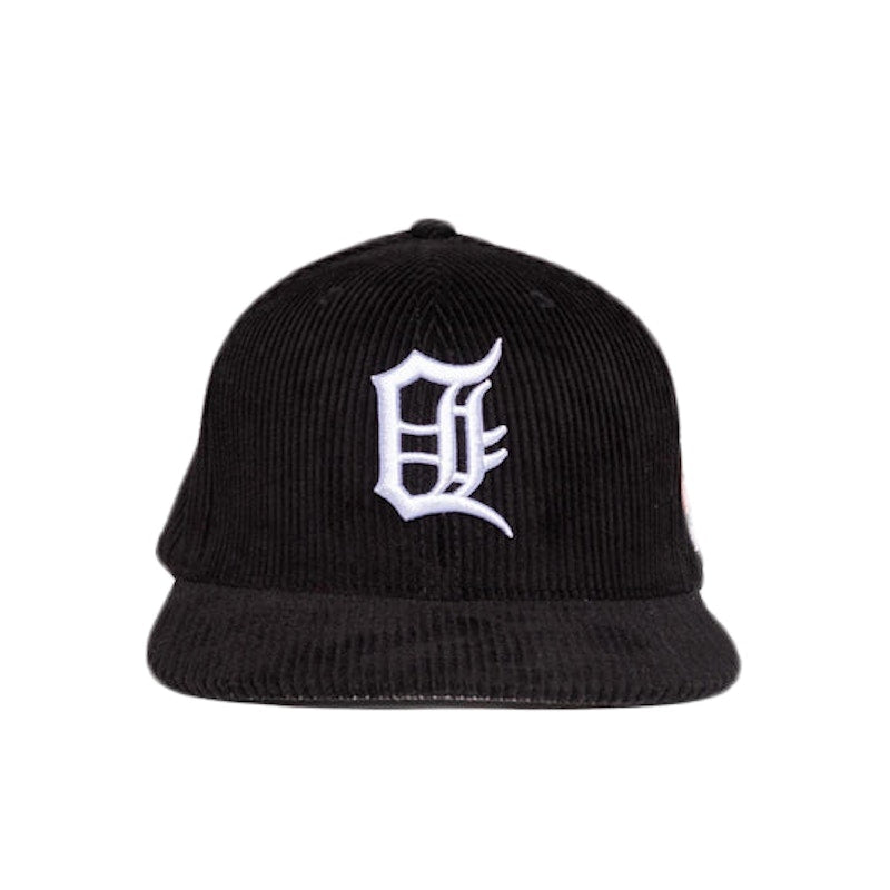Happy Memories Don't Die Concrete Boys Corduroy Snapback Hat Black