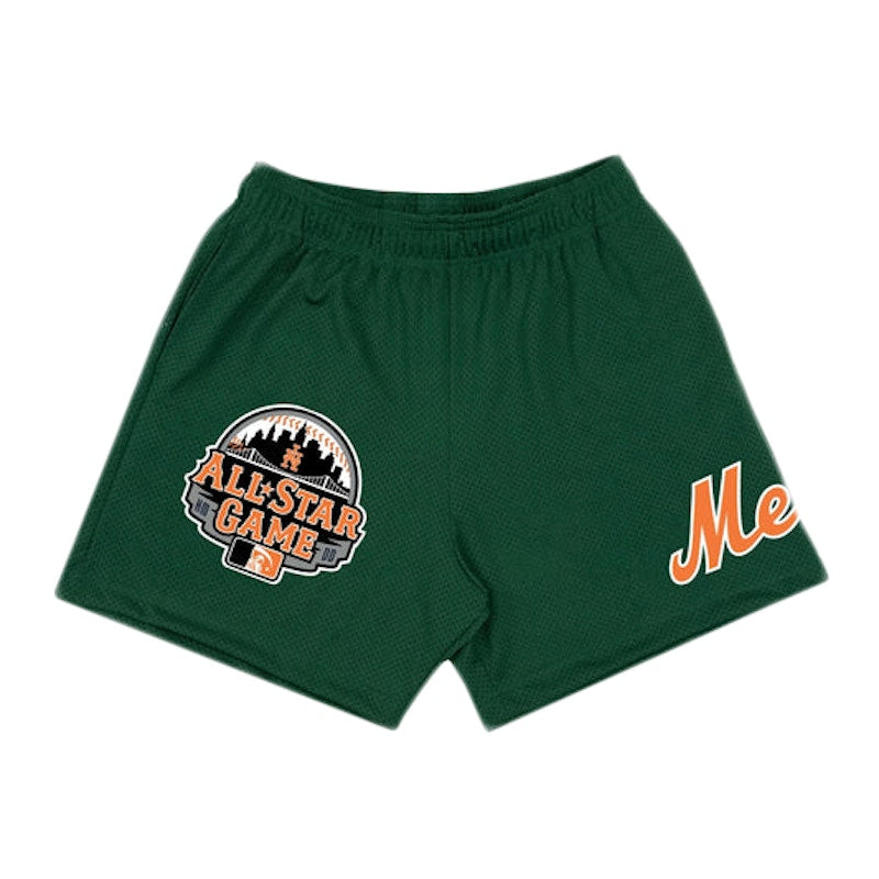 Happy Memories Don't Die Met$ St Pattys Day Basketball Short Green