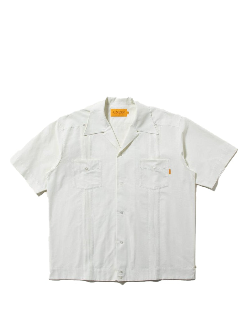 Harlem Toile x Union Guayabera Shirt Cream