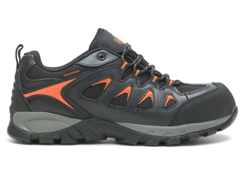 Harley-Davidson Eastfield Composite Toe Black Orange