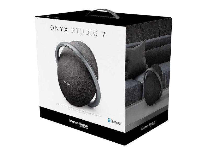 Harman Kardon Onyx Studio 7 Portable Stereo Bluetooth Speaker HKOS7BLKAM Black