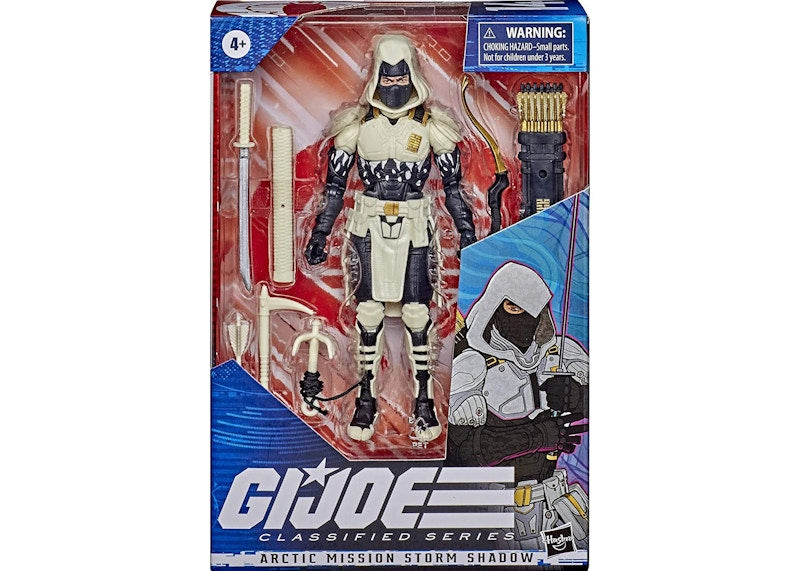 Hasbro G.I. JOE Classified Series Arctic Mission Storm Shadow Action Figure
