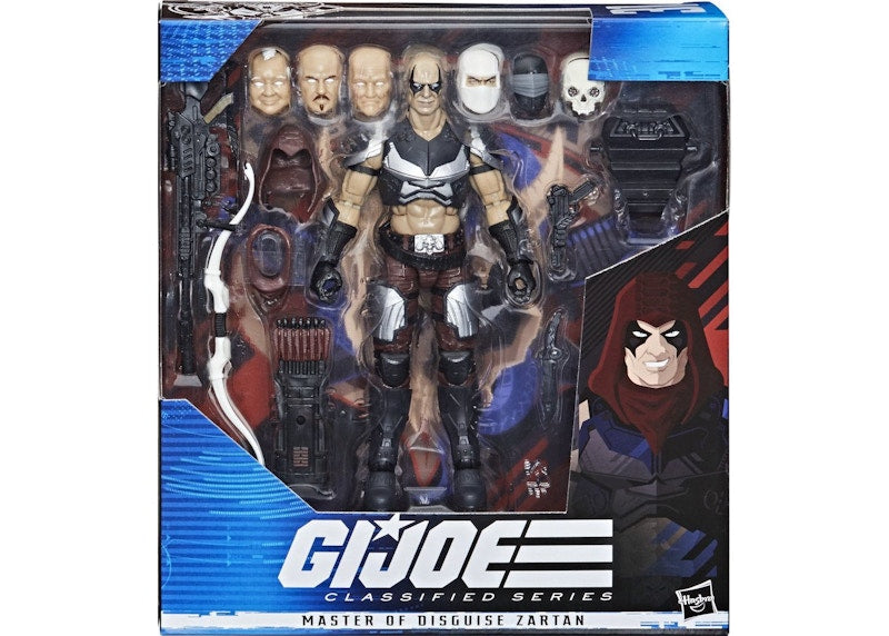 Hasbro G.I. JOE Classified Series Master of Disguise Zartan Pulsecon Exclusive Action Figure