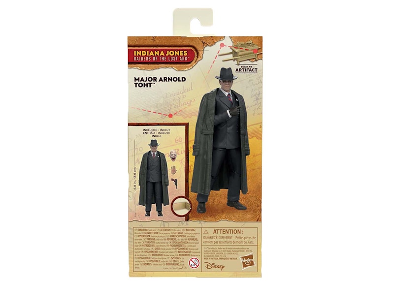 Hasbro Indiana Jones Adventure Series The Raiders of the Lost Arc Major Arnold Toht Action Figure