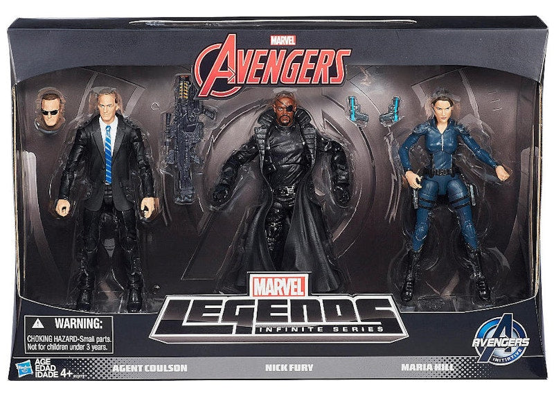 Hasbro Marvel Legends Agents of Shield 3-Pack Action Figure