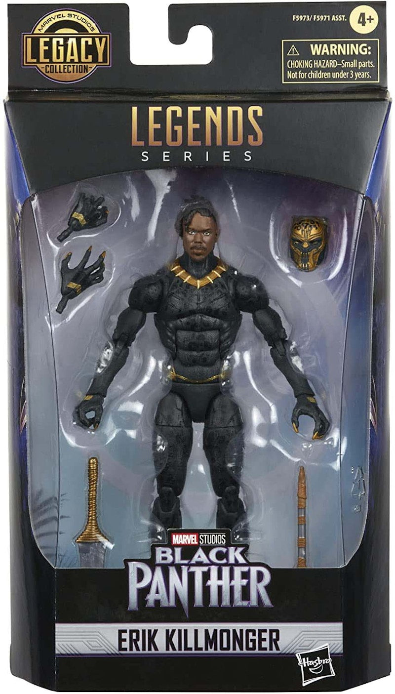 Hasbro Marvel Legends Black Panther Legacy Collection Erik Killmonger Action Figure