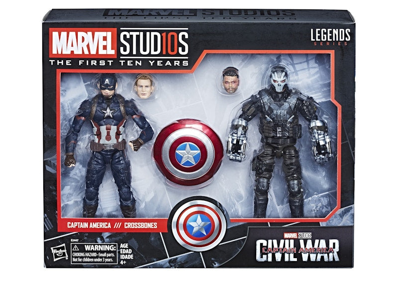 Hasbro Marvel Legends Captain America & Crossbones 2-Pack Action Figure