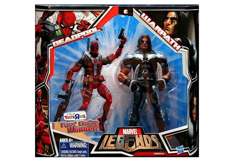 Hasbro Marvel Legends Deadpool & Warpath 2-Pack Action Figure