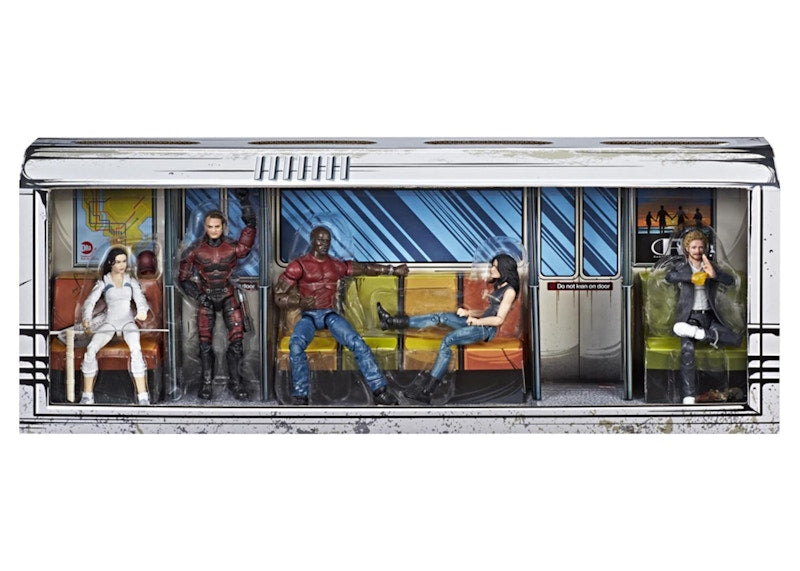 Hasbro Marvel Legends Defenders Rail Authority SDCC Exclusive 5-Pack Action Figure