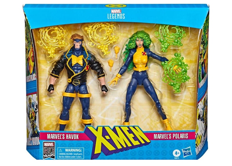 Hasbro Marvel Legends Havok & Polaris 2-Pack Action Figure
