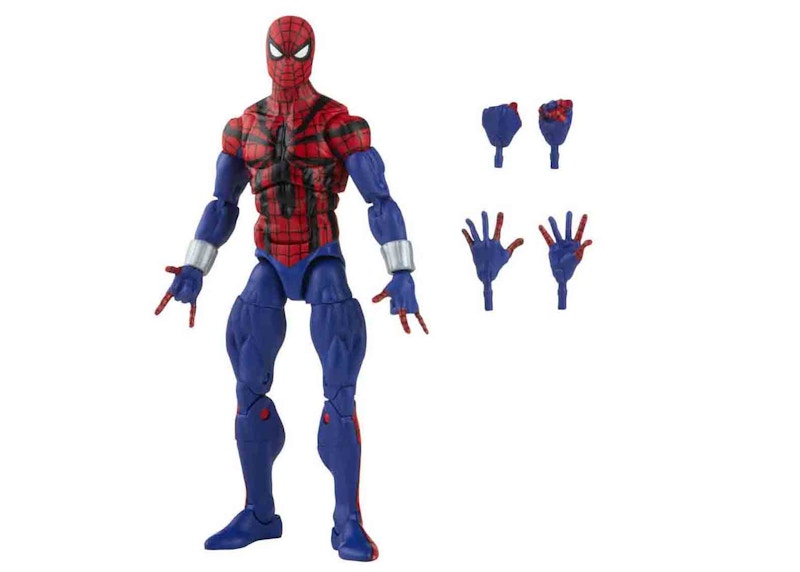 Hasbro Marvel Legends Retro Spider-Man Ben Reilly Spider-Man Action Figure