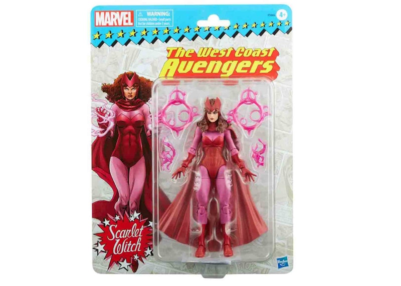 Hasbro Marvel Legends Retro West Coast Avengers Scarlet Witch Action Figure