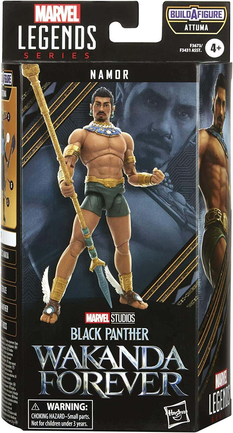 Hasbro Marvel Legends Series Black Panther Wakanda Forever Namor Action Figure