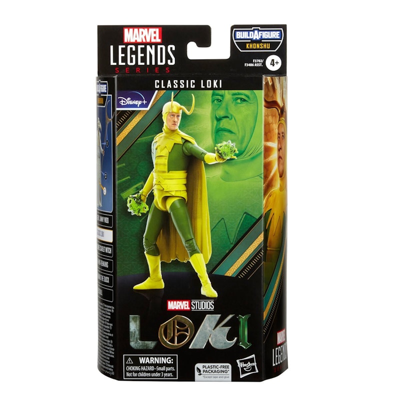 Hasbro Marvel Legends Series Loki Classic Loki Action Figure