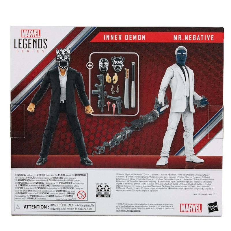 Hasbro Marvel Legends Spider-Man - Inner Demon & Mr. Negative Gamestop Exclusive Action Figure 2-Pack