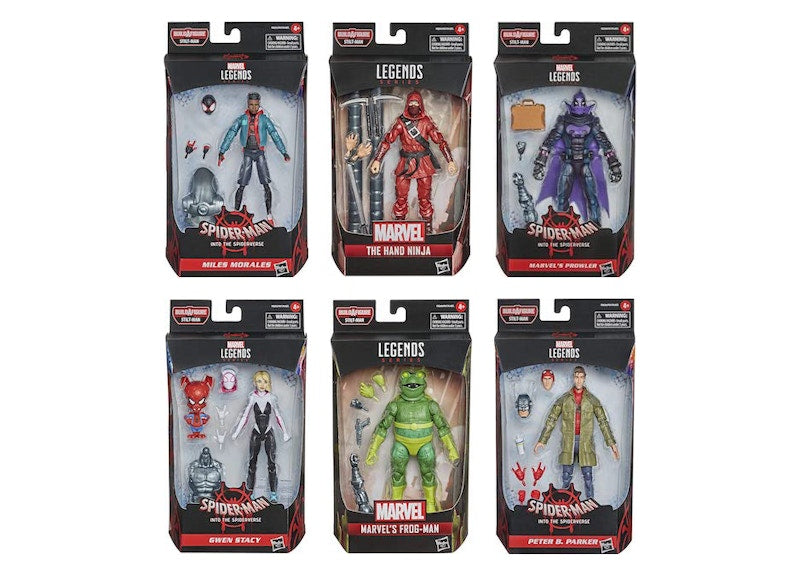 Hasbro Marvel Legends Spider-Man: Into the Spider-Verse Set - Stilt Man BAF Action Figure