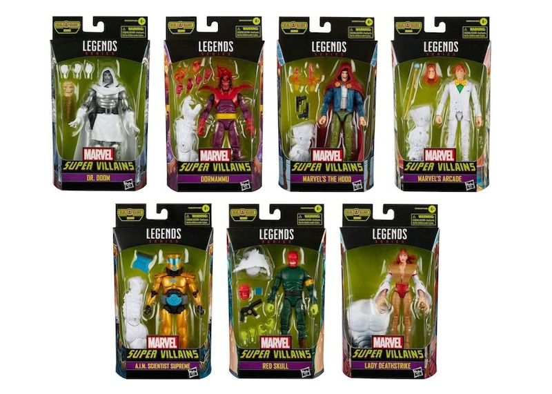 Hasbro Marvel Legends Super Villains Wave 1 Set - Xemnu BAF Action Figure