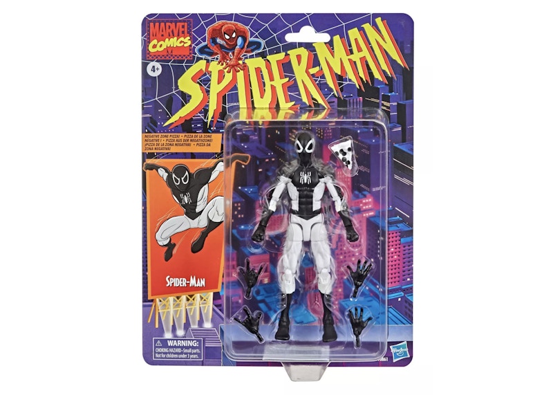 Hasbro Marvel Legends Vintage Collection Spider-Man Target Exclusive Action Figure Black & White