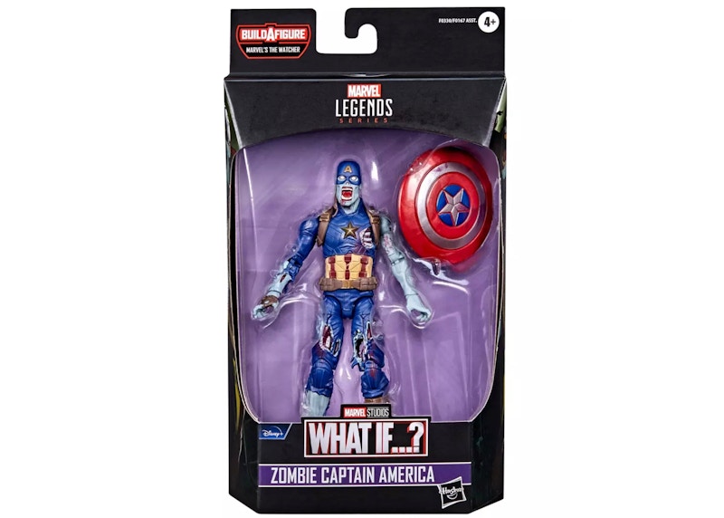 Hasbro Marvel Legends What If...? Zombie Captain America Action Figure