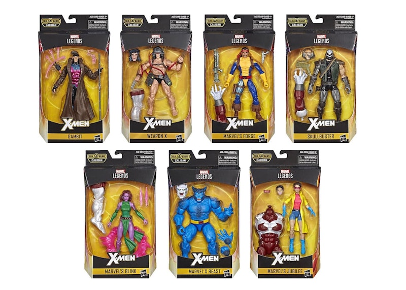 Hasbro Marvel Legends X-Men Set - Caliban BAF Action Figure