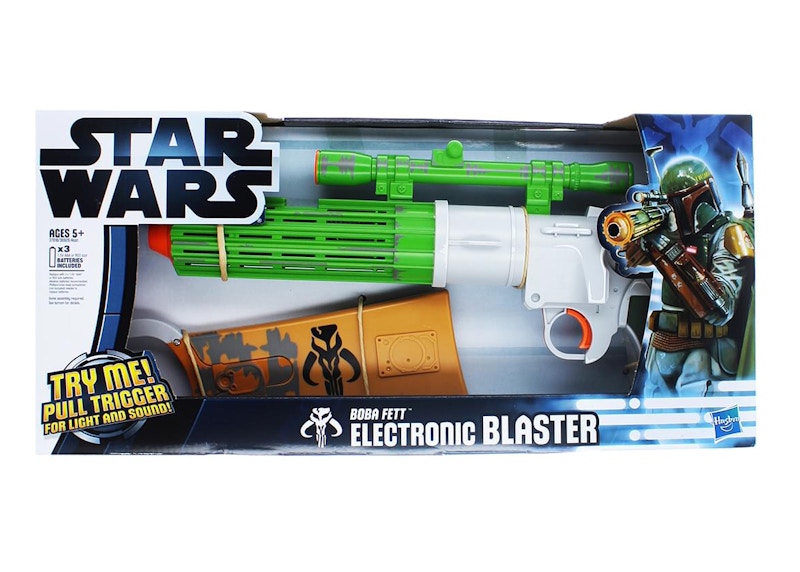 Hasbro Star Wars Boba Fett Electronic Costume Prop Blaster