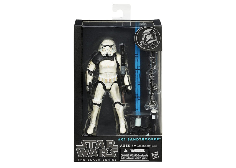Hasbro Star Wars The Black Series #01 Sandtrooper Action Figure
