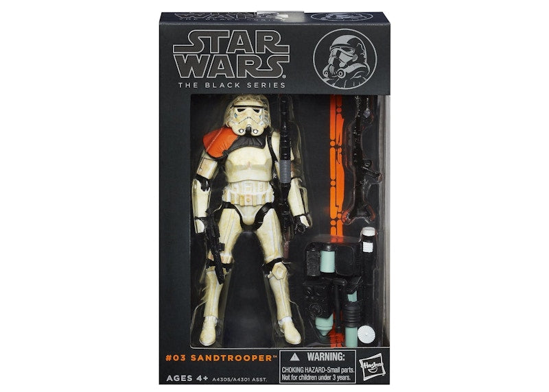 Hasbro Star Wars The Black Series #03 Sandtrooper Action Figure