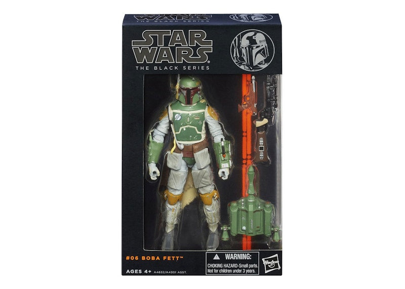 Hasbro Star Wars The Black Series #06 Boba Fett Action Figure