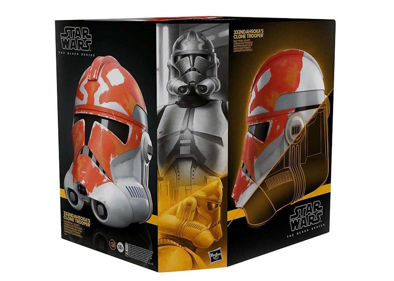 Hasbro Star Wars The Black Series 332nd Ahsoka's Clone Trooper Electronic Helmet