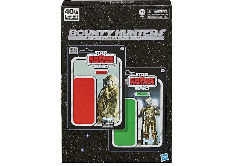Hasbro Star Wars The Black Series 40th Bounty Hunters 4-LOM & Zuckuss 2-Pack Action Figure