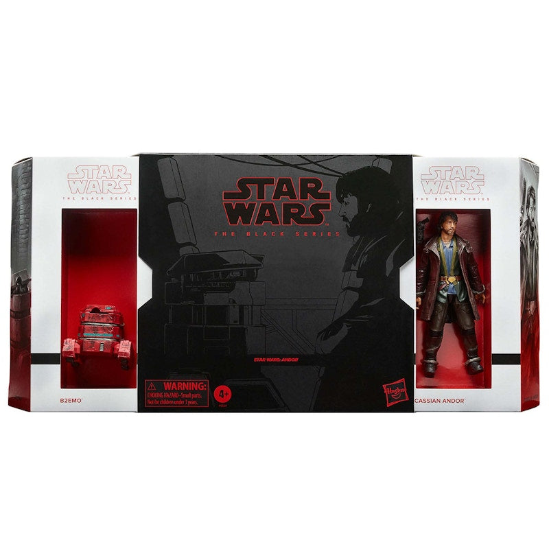Hasbro Star Wars The Black Series Andor - Cassian Andor & B2EM0 Hasbro Pulse Exclusive Action Figure Set