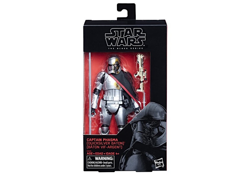 Hasbro Star Wars The Black Series Captain Phasma (Quicksilver Baton) Action Figure