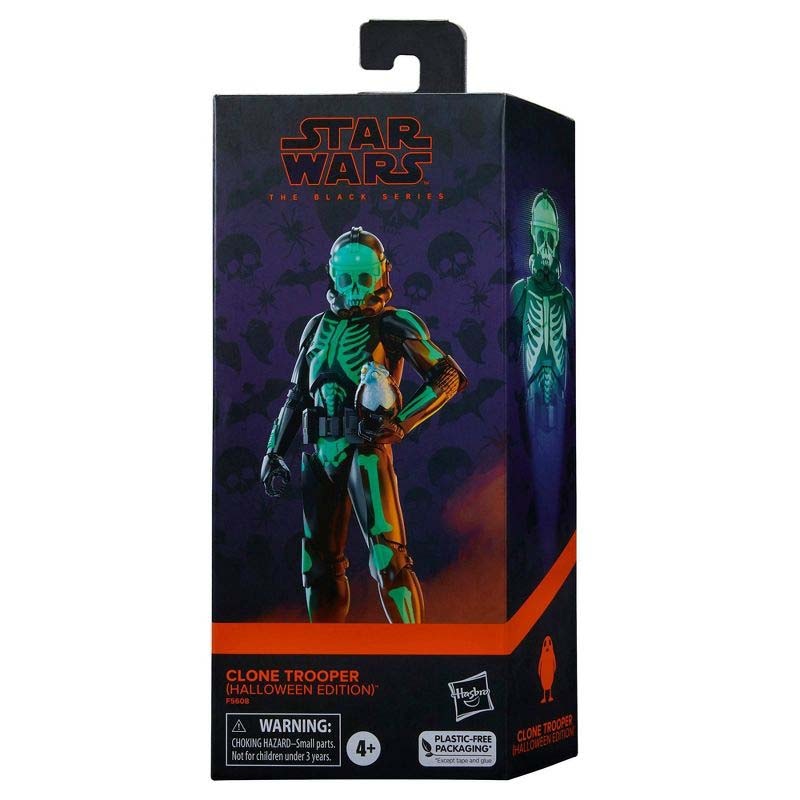 Hasbro Star Wars The Black Series Clone Trooper (Halloween Edition) Target Exclusive Action Figure