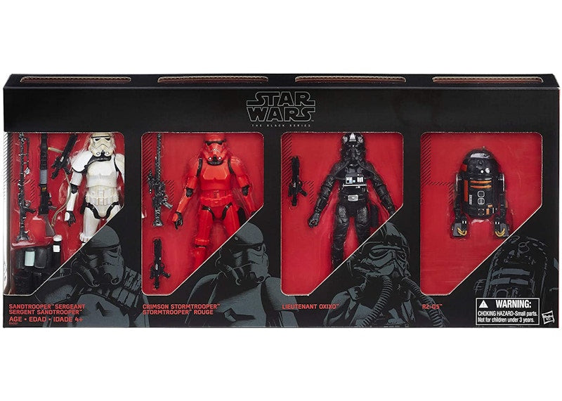 Hasbro Star Wars The Black Series Entertainment Earth Exclusive 4-Pack Action Figure