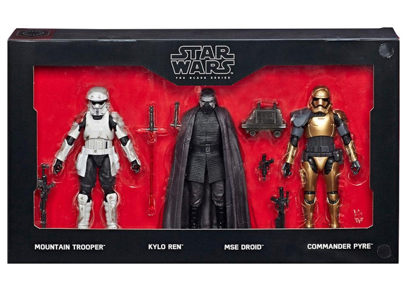 Hasbro Star Wars The Black Series Galaxy's Edge Exclusive First Order 4-Pack Action Figure