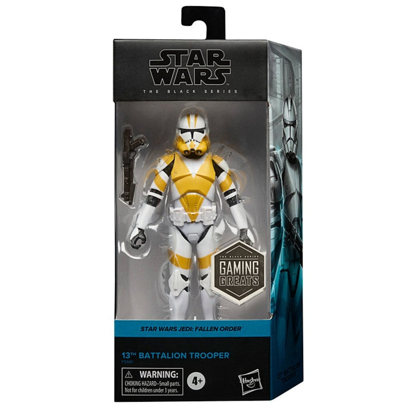 Hasbro Star Wars The Black Series Jedi Fallen Order Gaming Greats 13th Battalion Trooper Action Figure