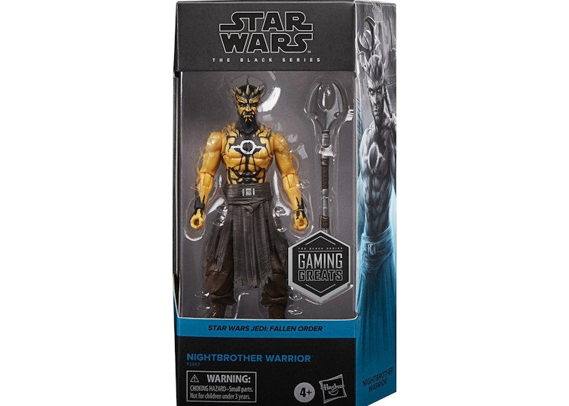 Hasbro Star Wars The Black Series Nightbrother Warrior Action Figure