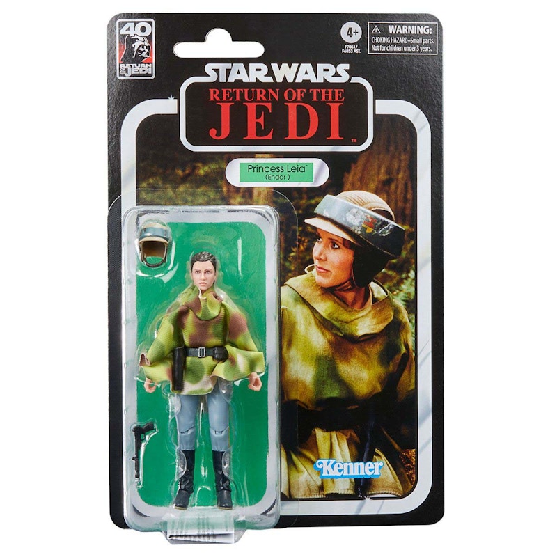 Hasbro Star Wars The Black Series ROTJ 40th Anniversary Princess Leia (Endor) Action Figure