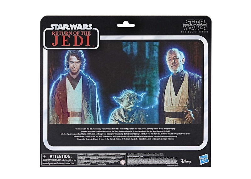 Hasbro Star Wars The Black Series ROTJ Force Ghosts Action Figure Set