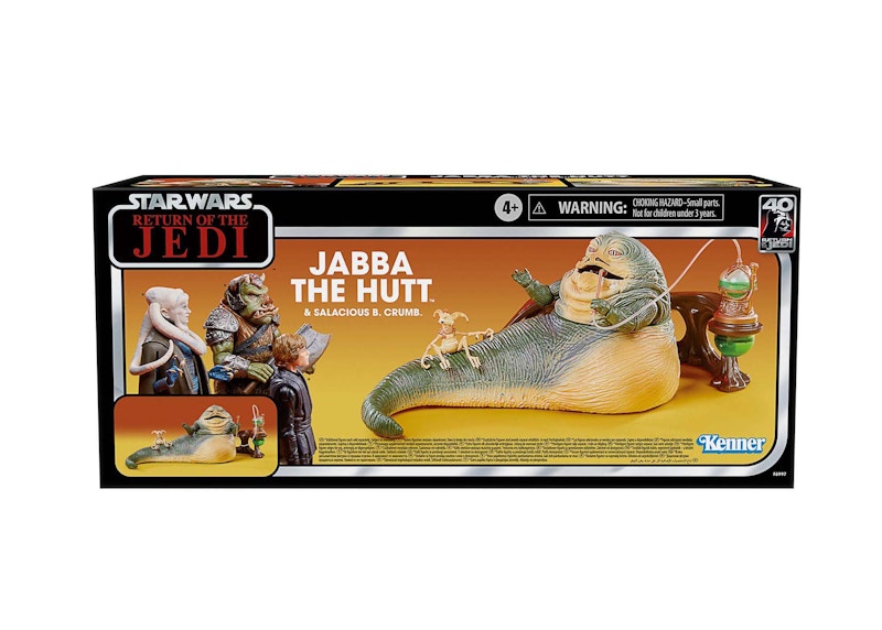 Hasbro Star Wars The Black Series ROTJ Jabba the Hutt Action Figure Set
