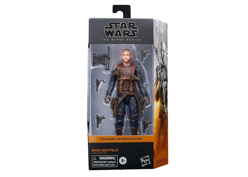Hasbro Star Wars The Black Series The Mandalorian Migs Mayfeld Action Figure