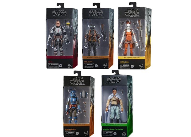 Hasbro Star Wars The Black Series Wave 40 Set of 5 Action Figure