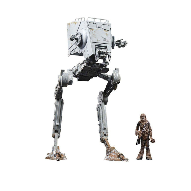 Hasbro Star Wars The Vintage Collection ROTJ AT-ST and Chewbacca Action Figure