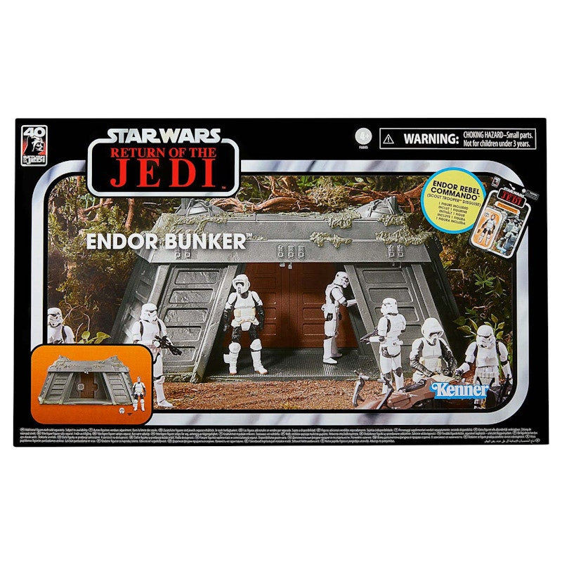 Hasbro Star Wars The Vintage Collection ROTJ Endor Bunker Action Figure Playset