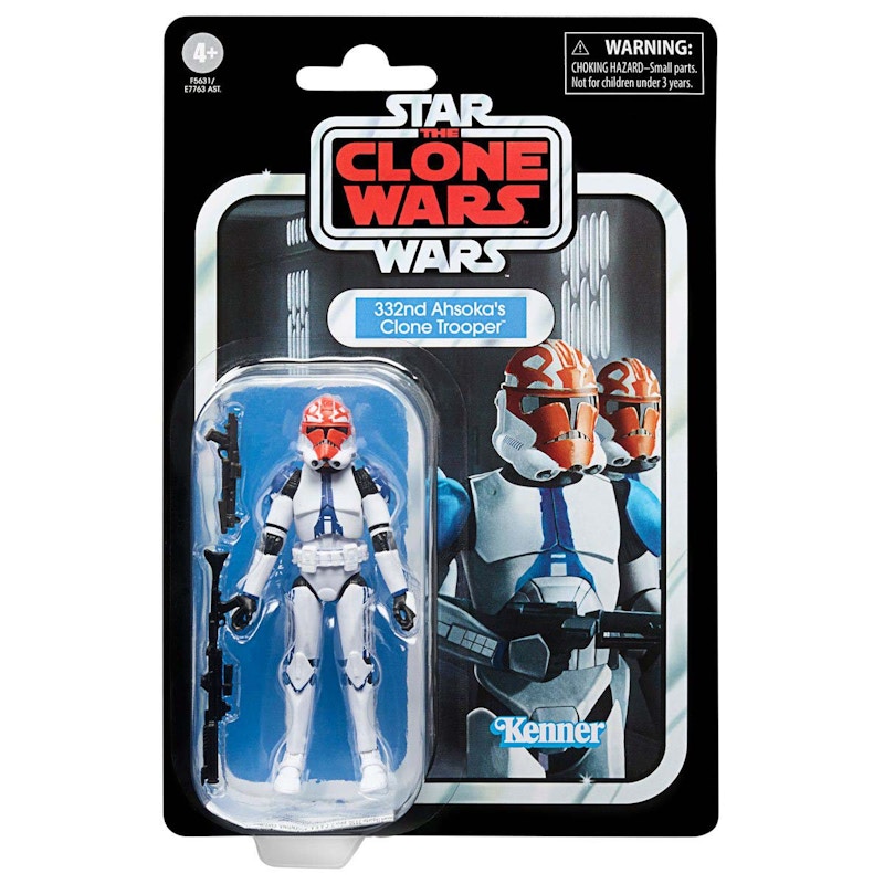 Hasbro Star Wars The Vintage Collection The Clone Wars 332nd Ahsoka's Clone Trooper Action Figure