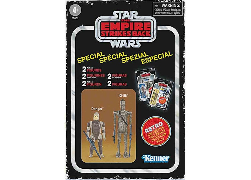 Hasbro Star Wars The Vintage Collection The Empire Strikes Back Bountry Hunter Retro Collection Amazon Exclusive Action Figure 2-Pack